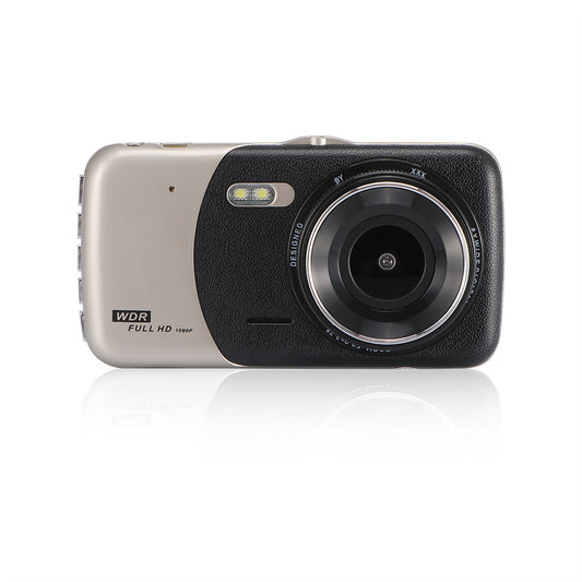Dash Cam 4" Dual Lens 1080P FHD 1.0MP Car DVR